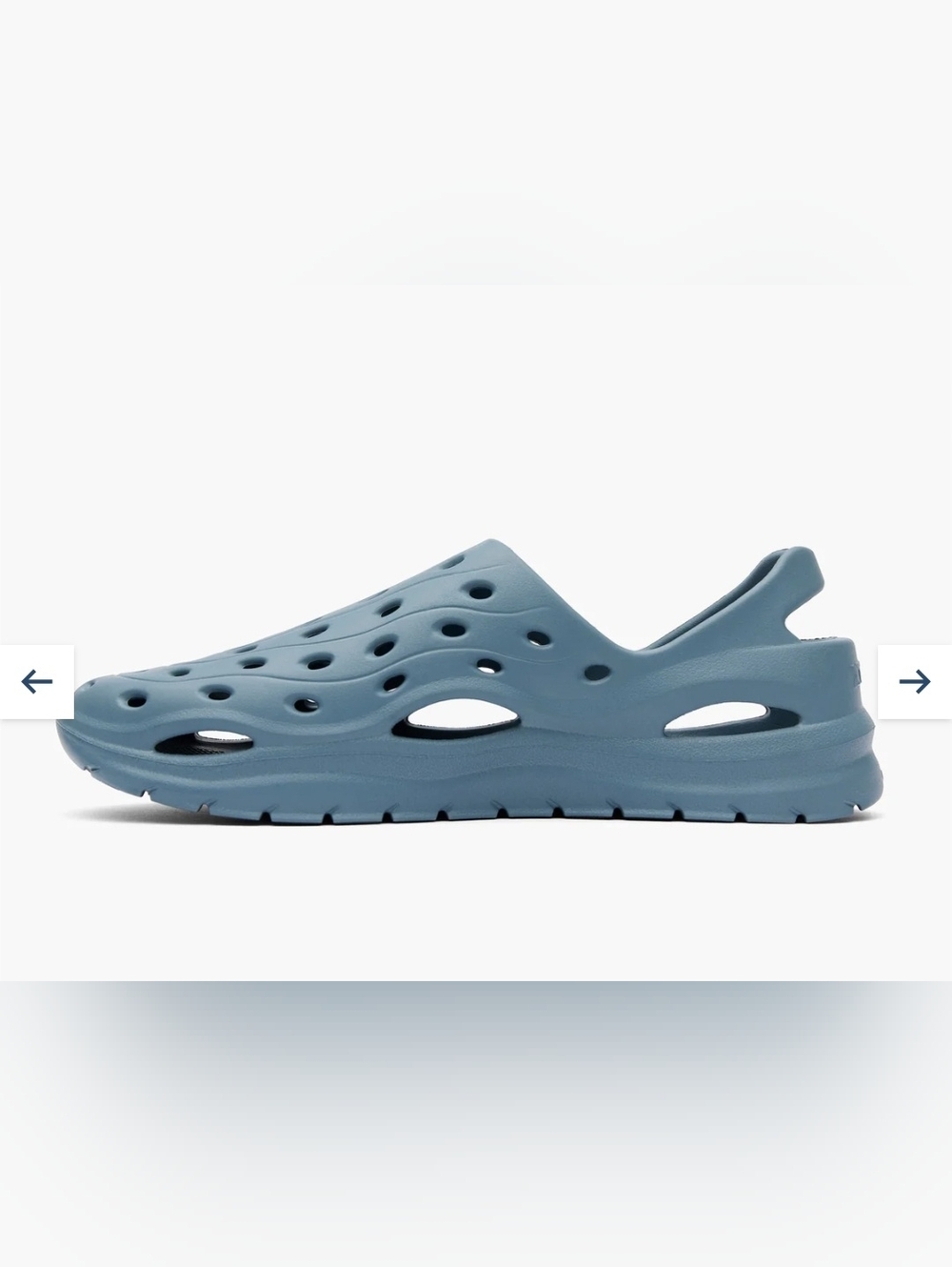 xtratuff Unisex Blue Slip-On Ventilated Clog Nwob